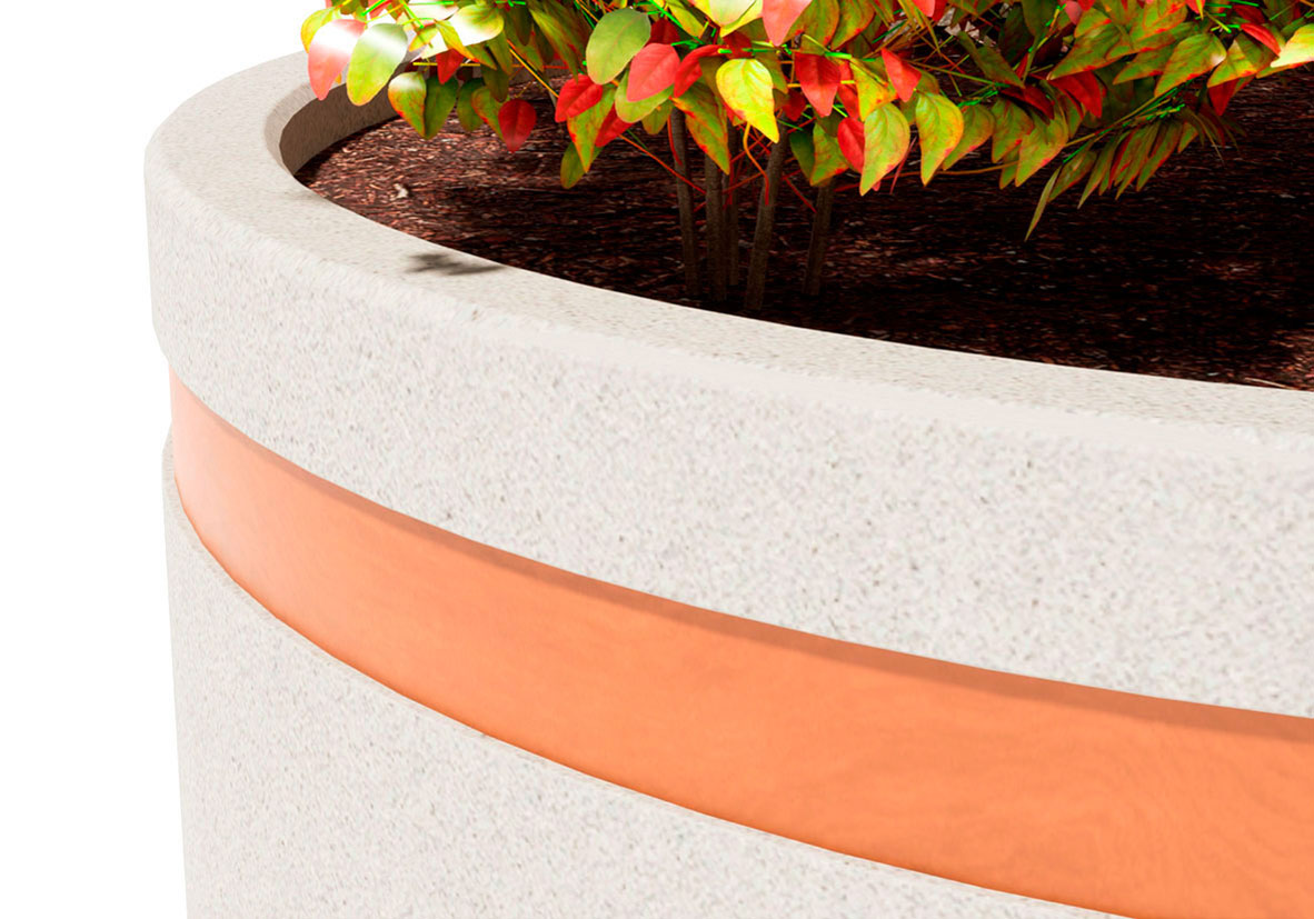 Jardinera Timbal Piedra
