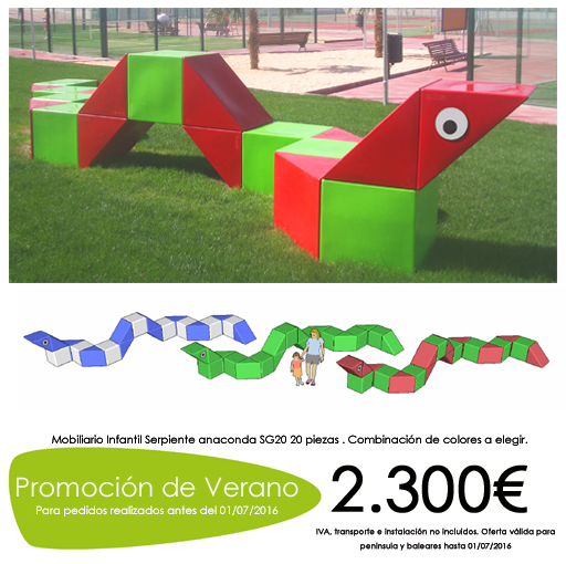 Mobiliario Infantil Promoción verano 2016