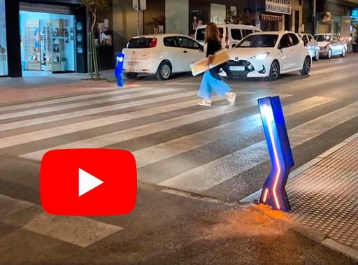 Andi Azul Linares: Seguridad peatonal en acción