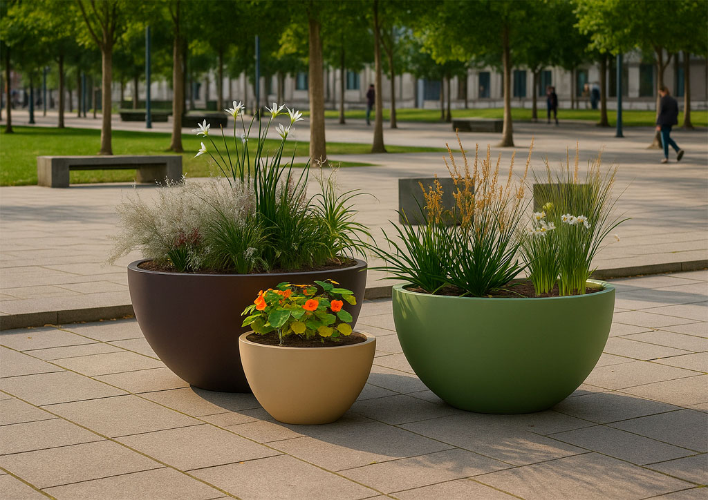 Nuevas Jardineras BOL de Gitma