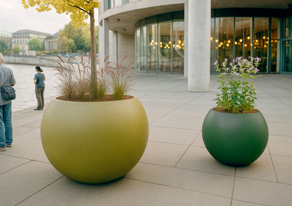 Jardinera Esfera Gitma 1200 y 800