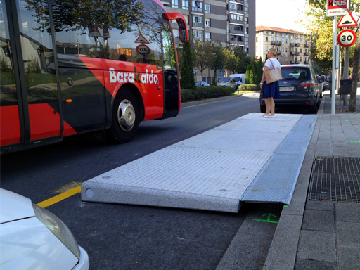 Acera Modular en Barakaldo