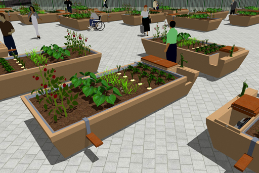 Huertos Urbanos, Urbanos.