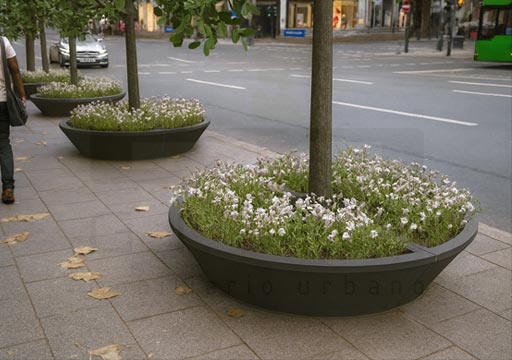 Jardinera Alcorques vivos y accesibles