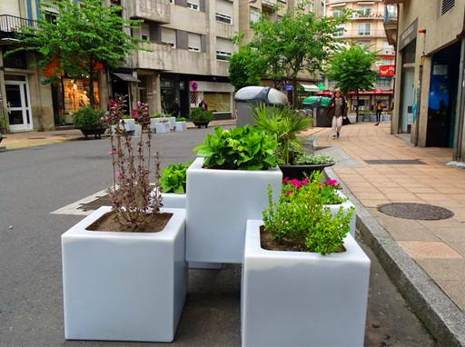 Jardineras Pixel Gitma en Ourense