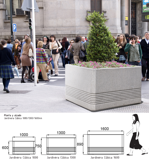 Macetero Cúbica Gitma