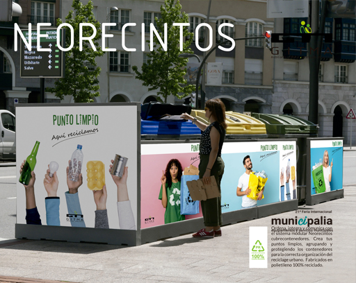 Neo recintos Cubre contenedores Gitma