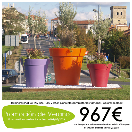 Macetas POT Promoción Verano 2016