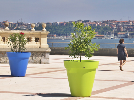 Jardineras POT Palacio de Oriol urh Hoteles