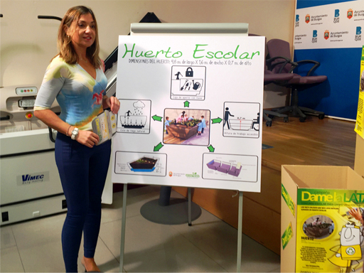 Un huerto para los colegios que m�s "Den la lata"