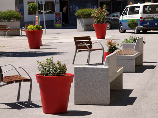 Peatonalizaci�n en Zaldibar